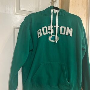 Active USA Green Boston Men's Hoodie